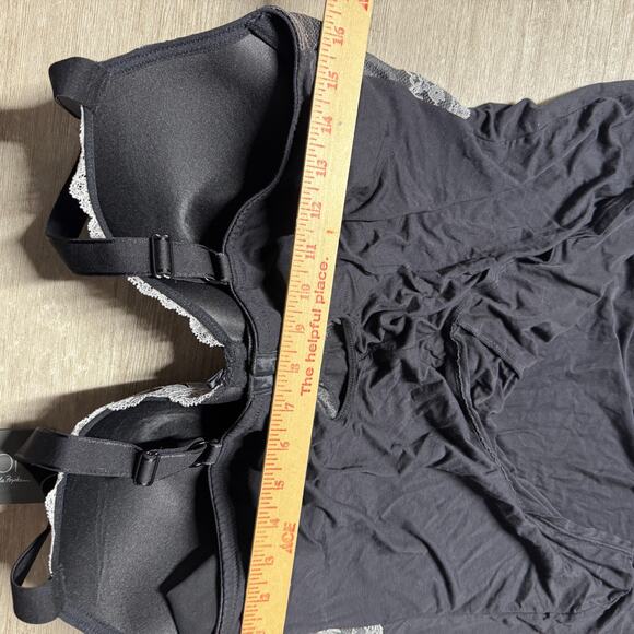 Selection Ulla Popken Bra Camisole Bralette Chemise Babydoll Lace 44D NWT - Picture 6 of 7